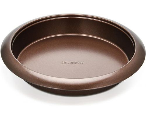 Форма для выпечки Fissman Chocolate Ø27х4.5см круглая с антипригарным покрытием Форма для выпечки Fissman Chocolate Ø27х4.5см круглая с антипригарным покрытием