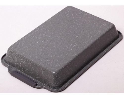 Форма для выпечки Kamille Marble 46х30х6см с силиконовыми ручками Форма для выпечки Kamille Marble 46х30х6см с силиконовыми ручками
