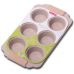 Форма для выпечки кексов Kamille Marble 30х18см, 6 ячеек