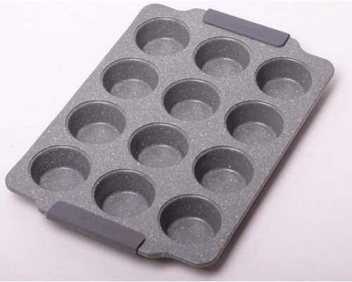 Форма для выпечки кексов Kamille Marble 38х26см, 12 ячеек Форма для выпечки кексов Kamille Marble 38х26см, 12 ячеек