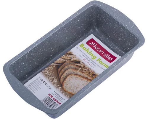 Форма Kamille Bakery Marble для выпечки 28х15х6.8см Форма Kamille Bakery Marble для выпечки 28х15х6.8см