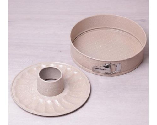 Форма Kamille Marble для выпечки разъемная Ø26х7см со сменным дном для кекса Форма Kamille Marble для выпечки разъемная Ø26х7см со сменным дном для кекса