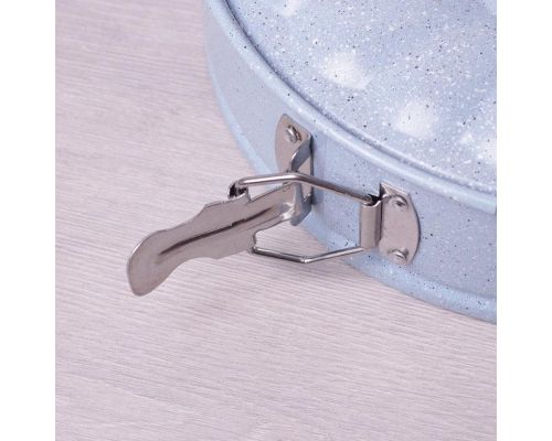 Форма Kamille Marble для выпечки разъемная Ø26х7см со сменным дном для кекса Форма Kamille Marble для выпечки разъемная Ø26х7см со сменным дном для кекса