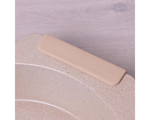 Форма Kamille Marble круглая 37х34х7см с силиконовыми ручками Форма Kamille Marble круглая 37х34х7см с силиконовыми ручками