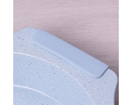Форма Kamille Marble круглая 37х34х7см с силиконовыми ручками Форма Kamille Marble круглая 37х34х7см с силиконовыми ручками