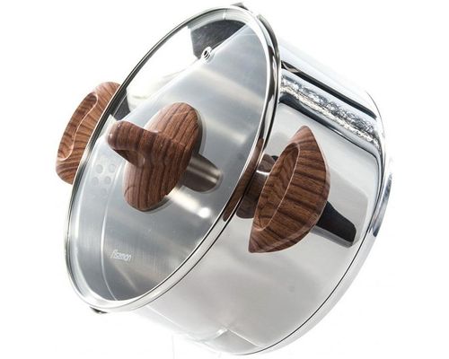Кастрюля Fissman Altea 3.1л с мерной шкалой и крышкой-дуршлаг Кастрюля Fissman Altea 3.1л с мерной шкалой и крышкой-дуршлаг