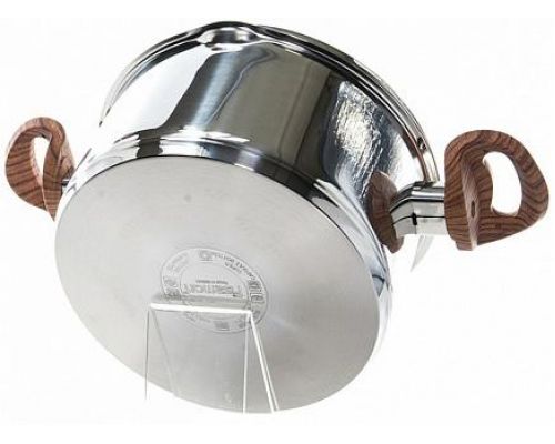 Кастрюля Fissman Altea 3.1л с мерной шкалой и крышкой-дуршлаг Кастрюля Fissman Altea 3.1л с мерной шкалой и крышкой-дуршлаг