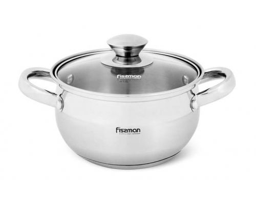 Кастрюля Fissman Prime 1.9л из нержавеющей стали Кастрюля Fissman Prime 1.9л из нержавеющей стали