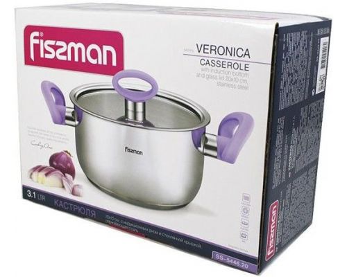 Каструля Fissman Veronica 3.1л з бакелітовими ручками Каструля Fissman Veronica 3.1л з бакелітовими ручками