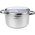 Кастрюля индукционная Ofenbach Casserole из нержавеющей стали 5.5л со стеклянной крышкой