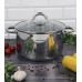 Кастрюля индукционная Ofenbach Casserole из нержавеющей стали 5.5л со стеклянной крышкой