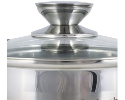 Кастрюля Ofenbach Casserole из нержавеющей стали 1700мл со стеклянной крышкой