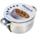 Кастрюля Ofenbach Casserole из нержавеющей стали 3400мл со стеклянной крышкой