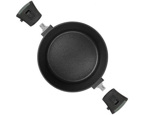 Кастрюля Fissman Brilliant 4.5л со съемными ручками Кастрюля Fissman Brilliant 4.5л со съемными ручками