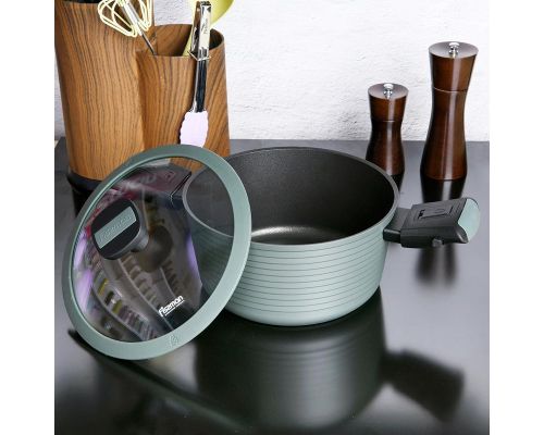 Кастрюля Fissman Brilliant 4.5л со съемными ручками Кастрюля Fissman Brilliant 4.5л со съемными ручками