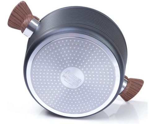 Кастрюля Fissman Diamond Grey 2.6л алюминий с антипригарным покрытием Кастрюля Fissman Diamond Grey 2.6л алюминий с антипригарным покрытием