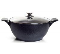 Каструля Fissman Grande 6.5л з антипригарним покриттям TouchStoneForte