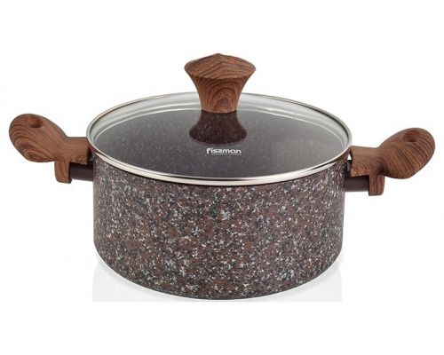 Кастрюля Fissman Magic Brown 2.7л с антипригарным покрытием Кастрюля Fissman Magic Brown 2.7л с антипригарным покрытием