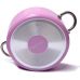 Каструля Fissman Mini Chef Pink 1.3л з антипригарним покриттям