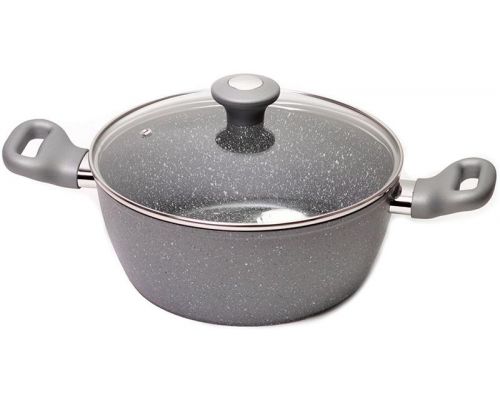 Каструля Kamille Grey Gotland 4л з гранітним антипригарним покриттям Каструля Kamille Grey Gotland 4л з гранітним антипригарним покриттям