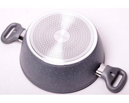 Каструля Kamille Grey Gotland 4л з гранітним антипригарним покриттям Каструля Kamille Grey Gotland 4л з гранітним антипригарним покриттям
