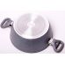 Каструля Kamille Grey Gotland 4л з гранітним антипригарним покриттям