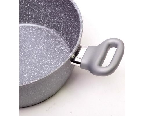 Каструля Kamille Grey Gotland 4л з гранітним антипригарним покриттям Каструля Kamille Grey Gotland 4л з гранітним антипригарним покриттям