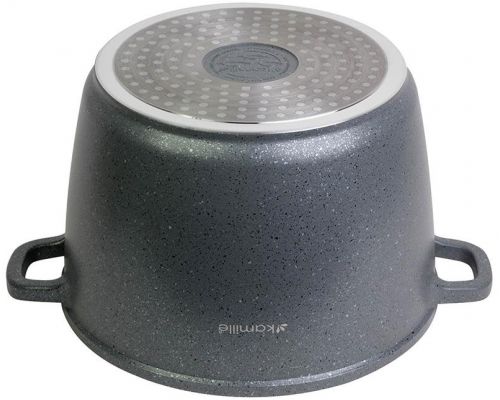 Кастрюля Kamille Landes Grey 10л с литыми алюминиевыми ручками Кастрюля Kamille Landes Grey 10л с литыми алюминиевыми ручками