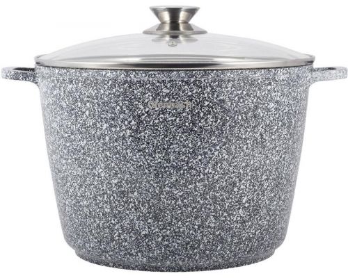 Каструля Kamille Snow Marble 10л індукційна з антипригарним покриттям Каструля Kamille Snow Marble 10л індукційна з антипригарним покриттям