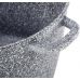 Каструля Kamille Snow Marble 10л індукційна з антипригарним покриттям