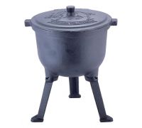 Казан чугунный Kamille Camping 4л, на ножках