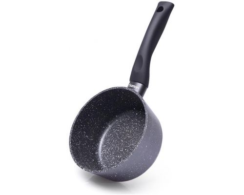 Ковш Fissman Fiore 1л с мраморным покрытием, индукционное дно Ковш Fissman Fiore 1л с мраморным покрытием, индукционное дно