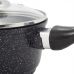 Ковш Kamille Black Marble Ø16см индукционный, со стеклянной крышкой