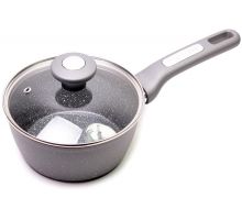 Ковш Kamille Grey Gotland Ø16см со стеклянной крышкой