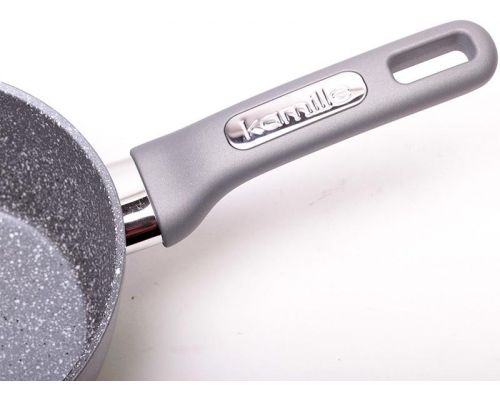 Ковш Kamille Grey Gotland Ø16см со стеклянной крышкой Ковш Kamille Grey Gotland Ø16см со стеклянной крышкой