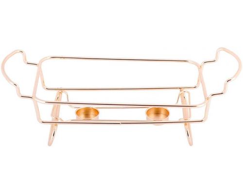 Мармит Kamille Food Warmer "In Gold" керамическая форма 2.5л, 36.5см с подогревом Мармит Kamille Food Warmer "In Gold" керамическая форма 2.5л, 36.5см с подогревом