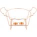 Мармит Kamille Food Warmer "In Gold" керамическая форма 2.6л с подогревом