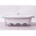 Мармит Kamille Food Warmer керамическая форма 2.4л 33см с подогревом
