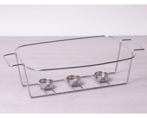 Мармит Kamille Food Warmer керамическая форма 2.4л 33см с подогревом