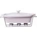 Мармит Kamille Food Warmer керамическая форма 3л 38см с подогревом