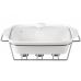 Мармит Kamille Food Warmer керамическая форма 3л 38см с подогревом