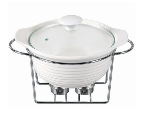Мармит Kamille Food Warmer керамическая кастрюля 2.4л Ø28см с подогревом