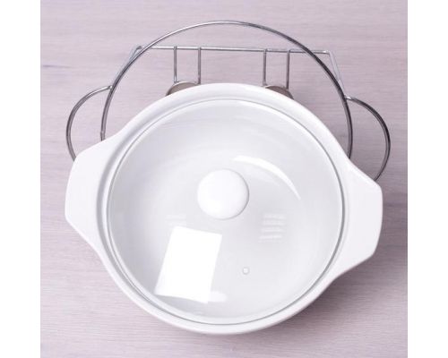 Мармит Kamille Food Warmer керамическая кастрюля 2.4л Ø28см с подогревом