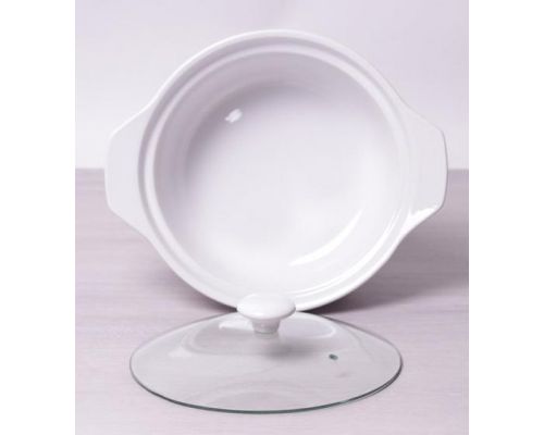 Мармит Kamille Food Warmer керамическая кастрюля 2.4л Ø28см с подогревом
