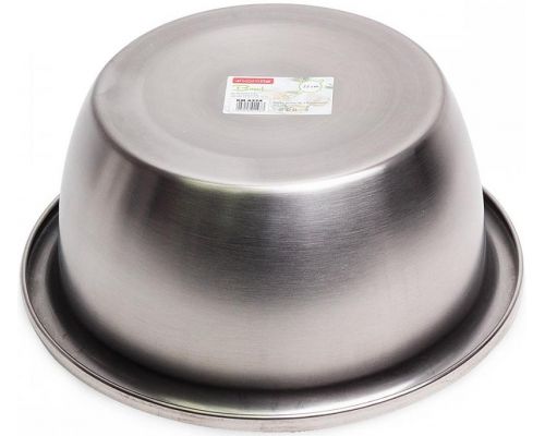 Миска Kamille Sylphia Ø22см из нержавеющей стали с плоским дном Миска Kamille Sylphia Ø22см из нержавеющей стали с плоским дном