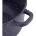 Набір 3 каструлі Kamille Landes Black 2.3л, 4.5л, 6.5л, з двома прихватками