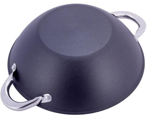 Казан чугунный "Wok" 3.6л, с антипригарным покрытием и аромо-крышкой Казан чугунный "Wok" 3.6л, с антипригарным покрытием и аромо-крышкой