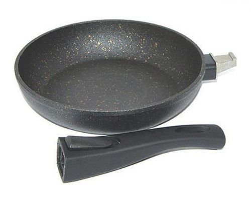 Сковорода Fissman Cosmic Black Ø20см со съемной ручкой Сковорода Fissman Cosmic Black Ø20см со съемной ручкой