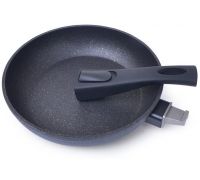 Сковорода Fissman Cosmic Black Ø24см со съемной ручкой