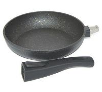 Сковорода Fissman Cosmic Black Ø26см со съемной ручкой